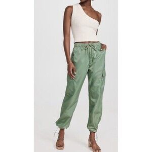 Pistola Women's Jade Ligthweight Cargo trouser bluff Size Medium Green Polyester